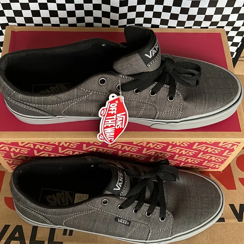 Vans Bishop F14 Textile Black/Grey Men’s sneakers - Picture 4 of 16
